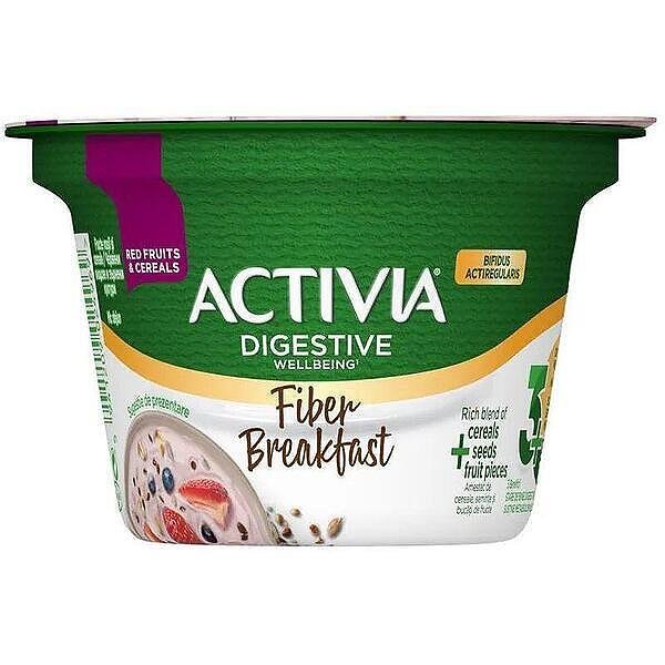 ACTIVIA закуска с фибри и червени плодове