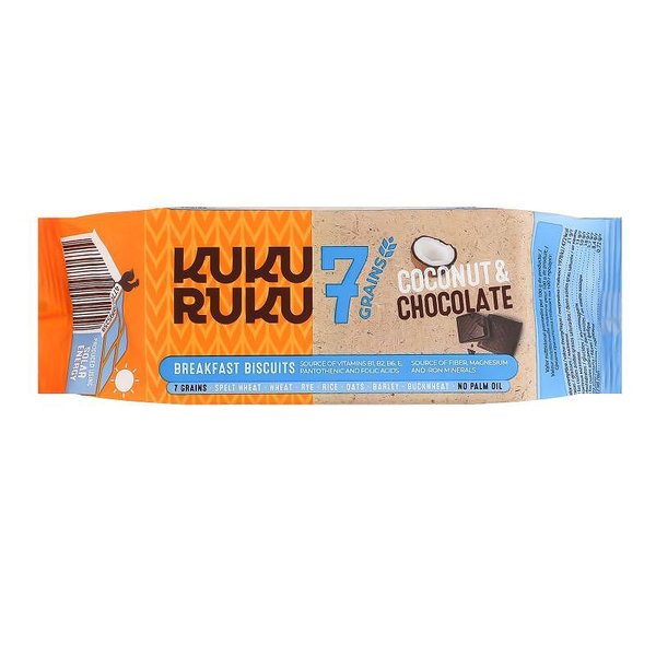 Биквити KUKU RUKU 7 зърна с шоколад