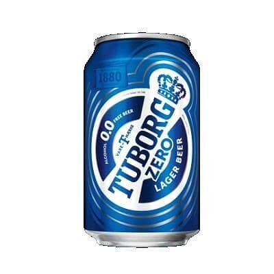 Бира TUBORG Zero 0% алк.
