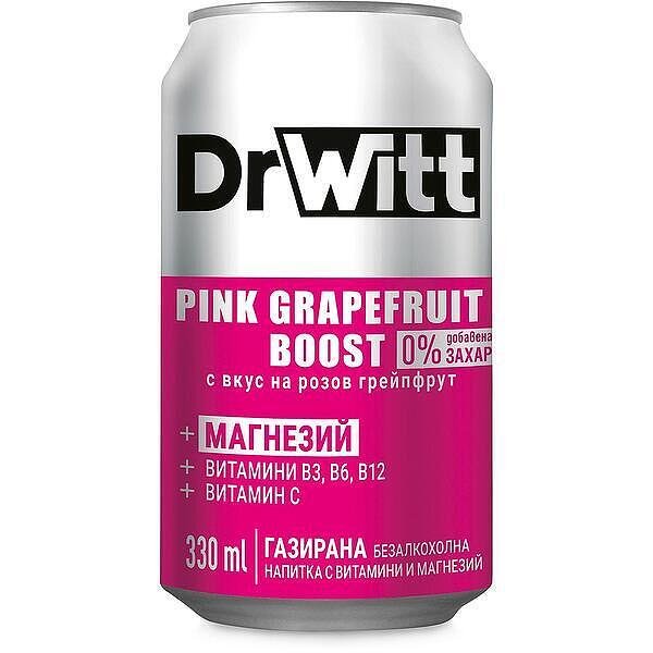 Газирана витаминозна напитка Dr. Witt Boost