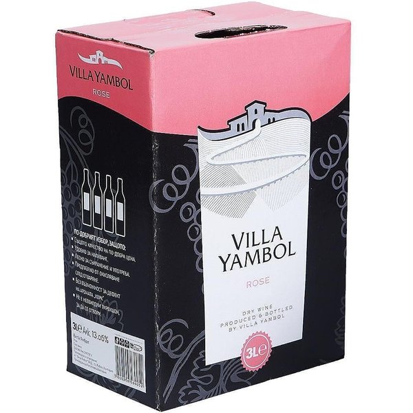 Вино VILLA YAMBOL розе