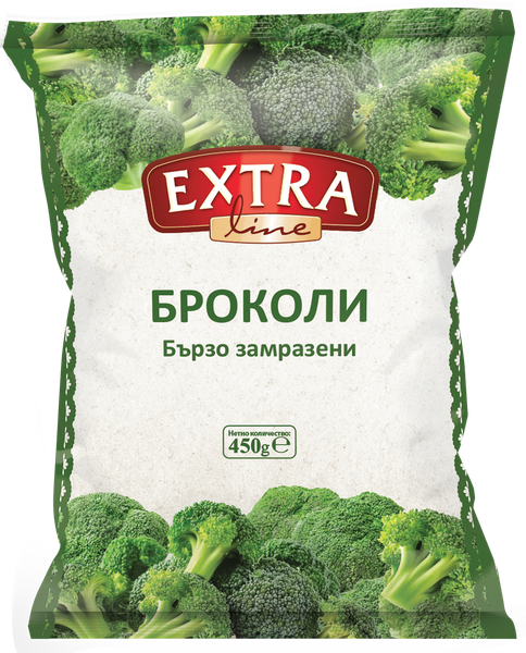 Замразени броколи EXTRA LINE