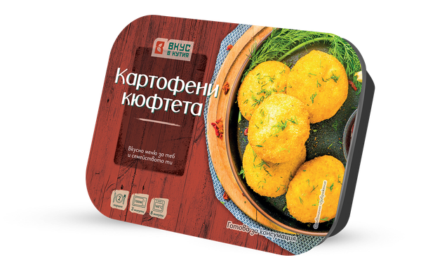 Картофени кюфтета със сирене ВКУС В КУТИЯ