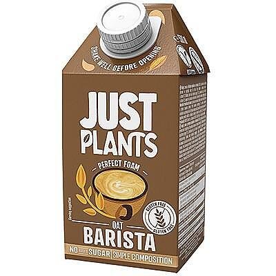 JUST PLANTS Barista неподсладена напитка без глутен с 15% овес