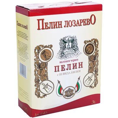Пелин LOZAREVO червен с 22 вида билки