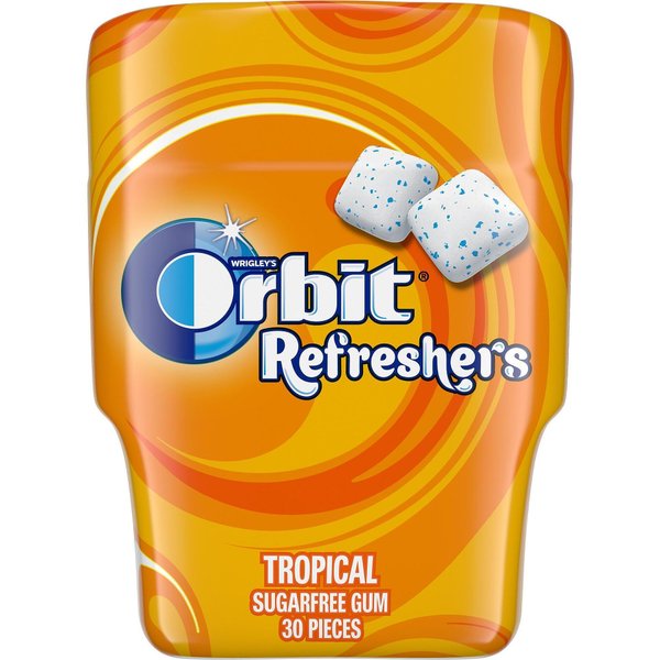 Дъвки ORBIT Tropical без захар 30 бр.