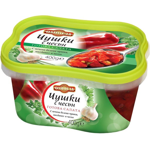 Салата чушки с чесън ОЛИНЕ