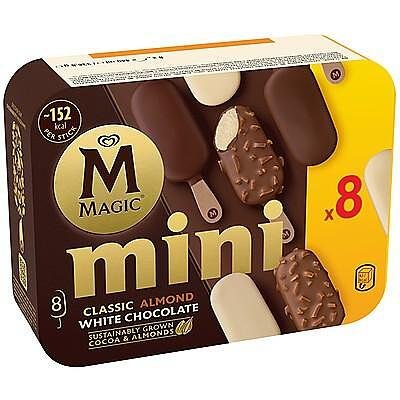 Сладолед MAGIC Mini Classic Almond White Chocolate