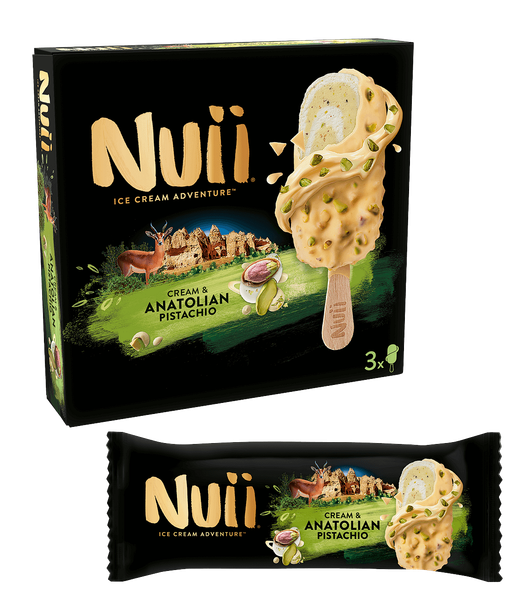 Сладолед NUII Cream & Anatolian Pistachio 3 бр.