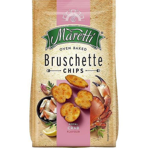 Брускети MARETTI с вкус на рак