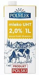 Краве мляко POLMLEK UHT, 2%,