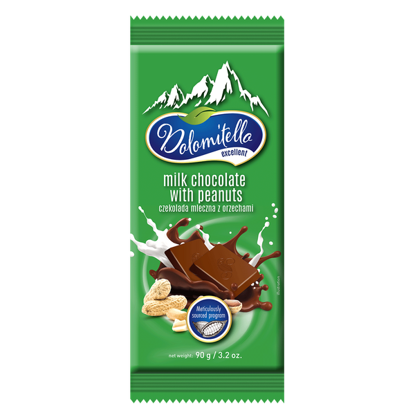 Шоколад DOLOMITELLO фъстъци