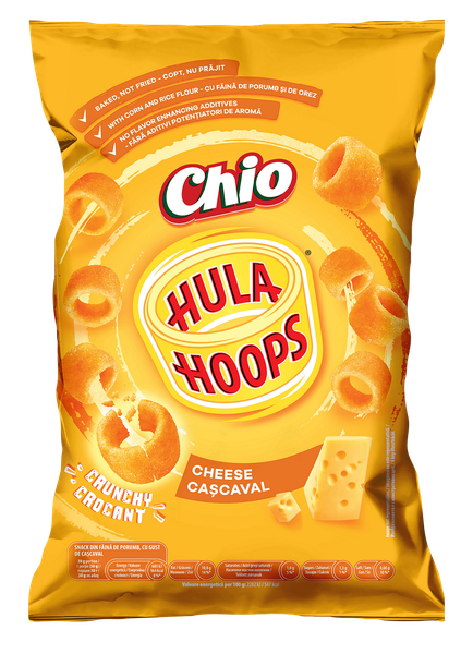 Снакс Hulla Hoops мед/барбекю