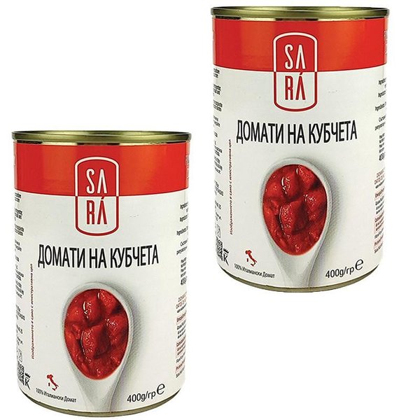 Домати SARA на кубчета